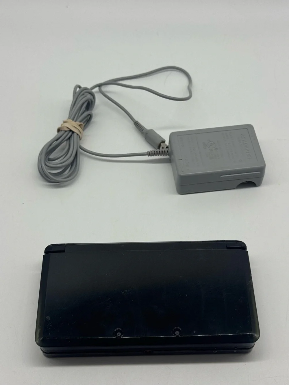 Nintendo 3DS Handheld Video Game Console Black CTR-001 (USA) w/ Charger Tested